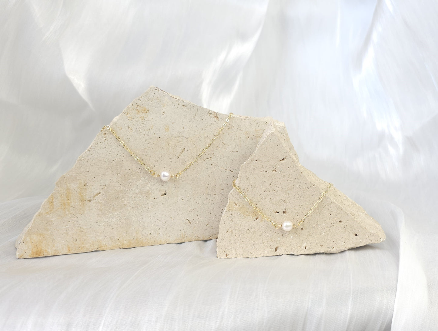 Dainty Pearl Necklace