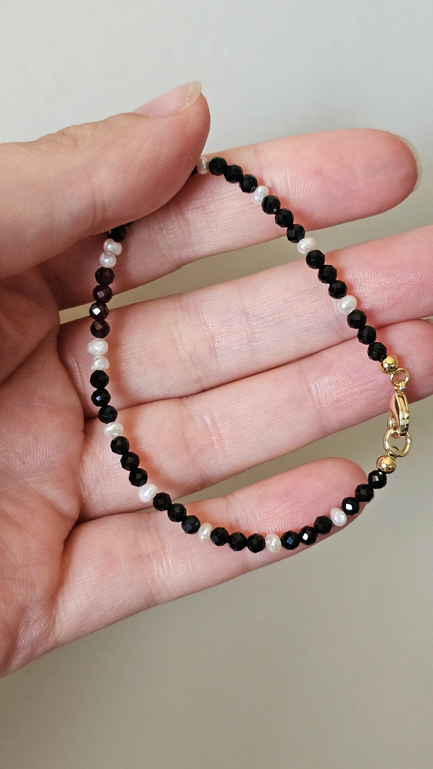 Black Spinel Bracelet