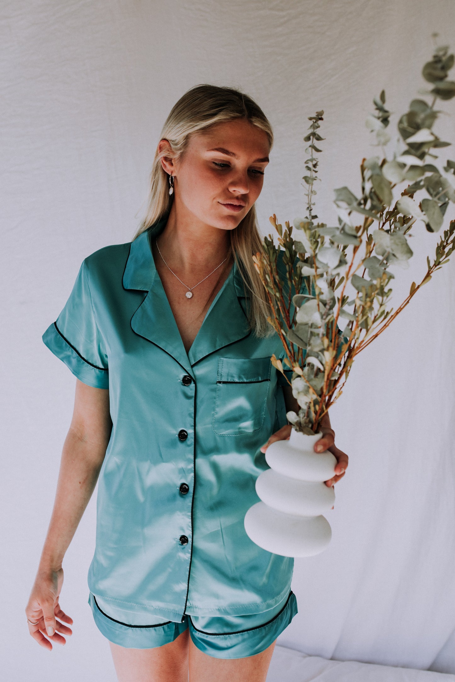 Luxe Pyjamas - Teal