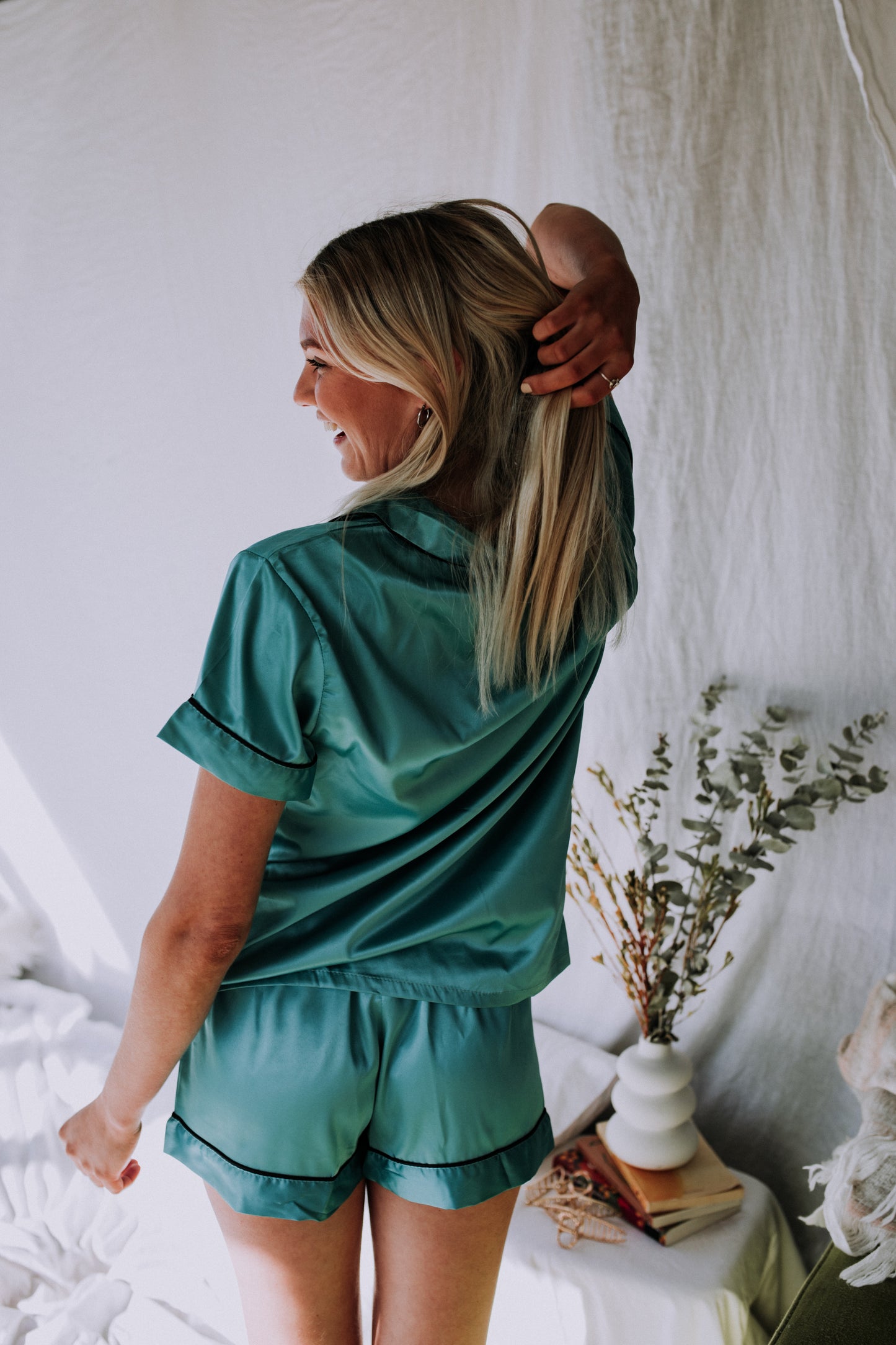 Luxe Pyjamas - Teal
