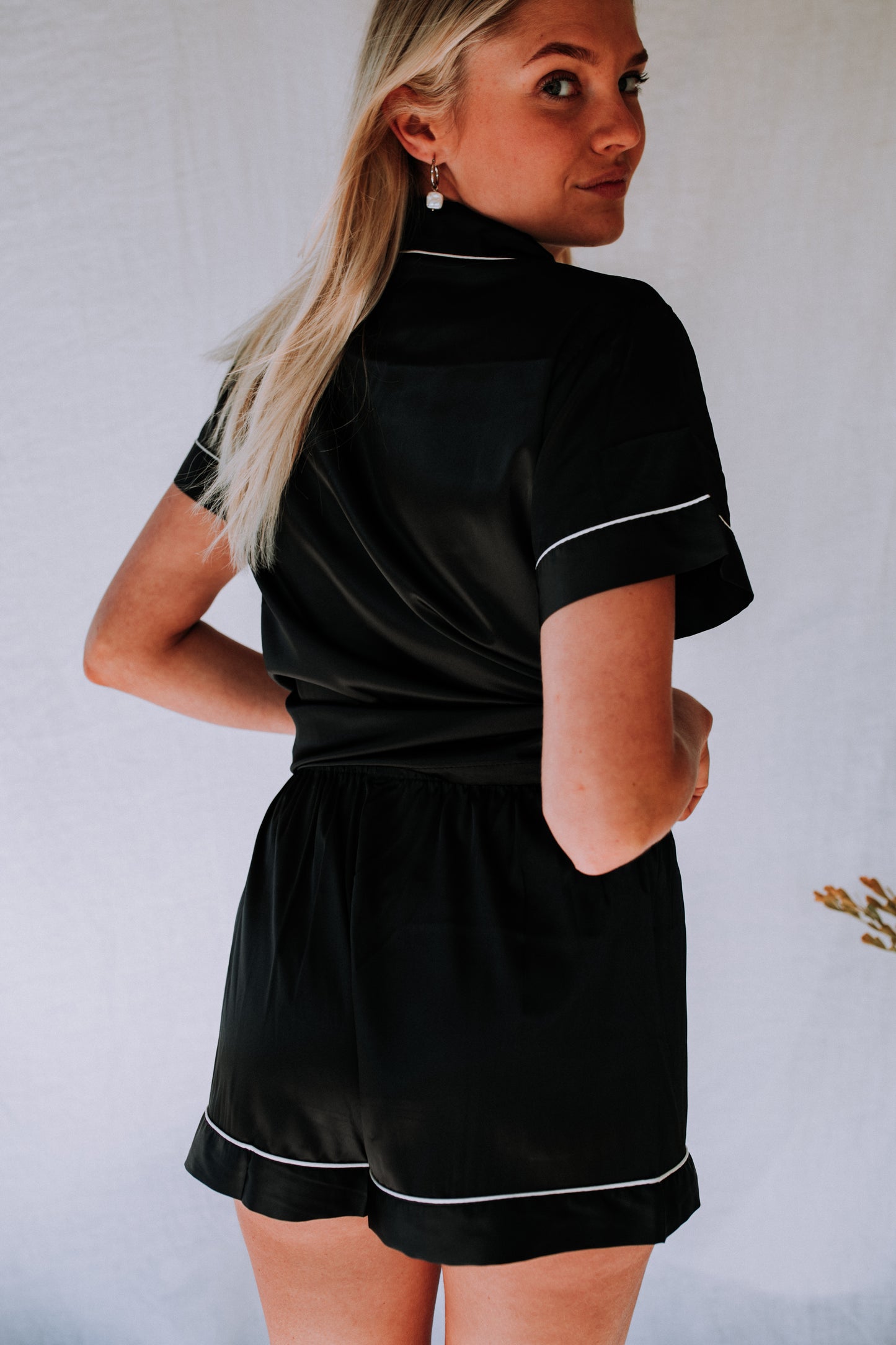 Luxe Pyjamas - Black