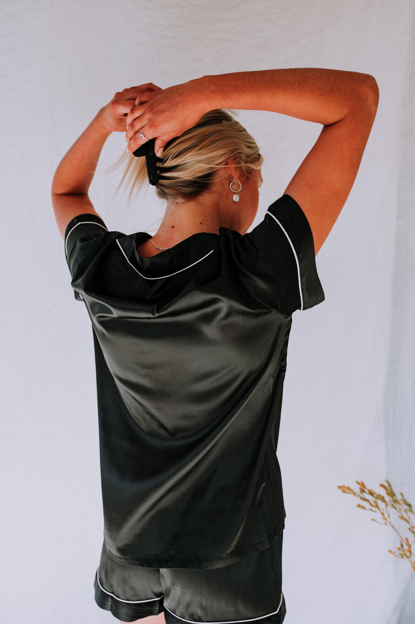 Luxe Pyjamas - Black