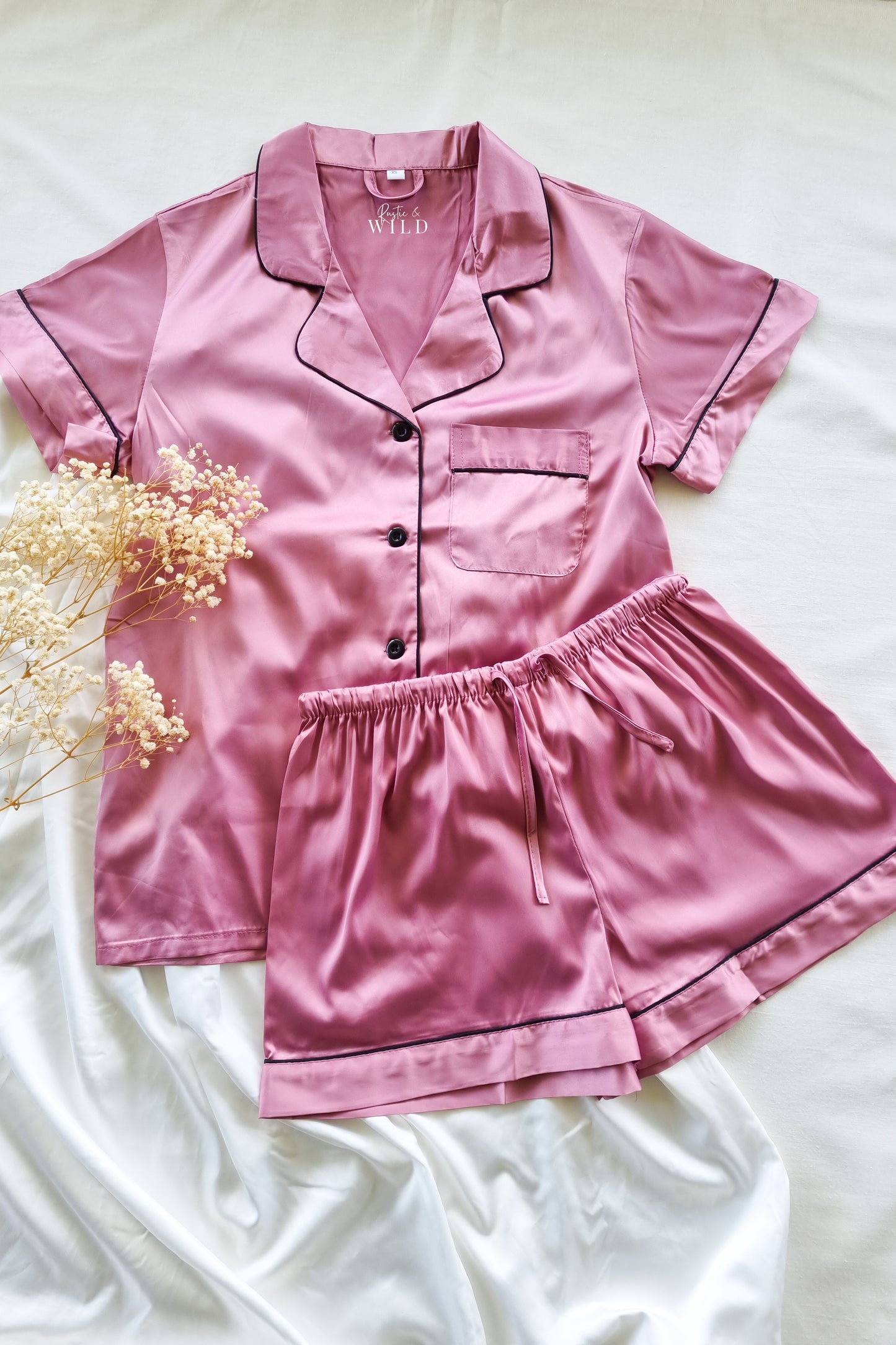 Luxe Pyjamas - Dusty Rose