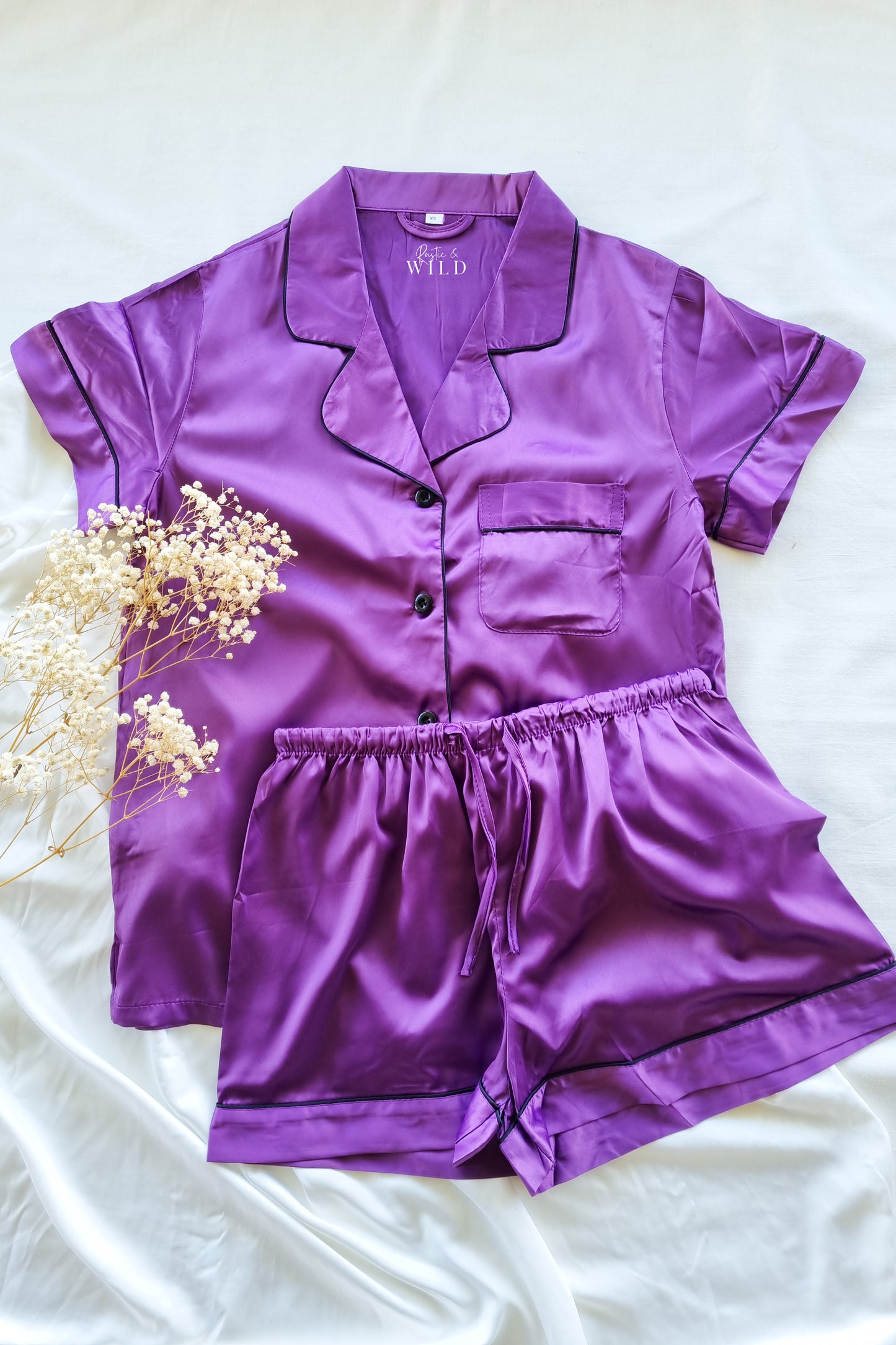 Luxe Pyjamas - Plum