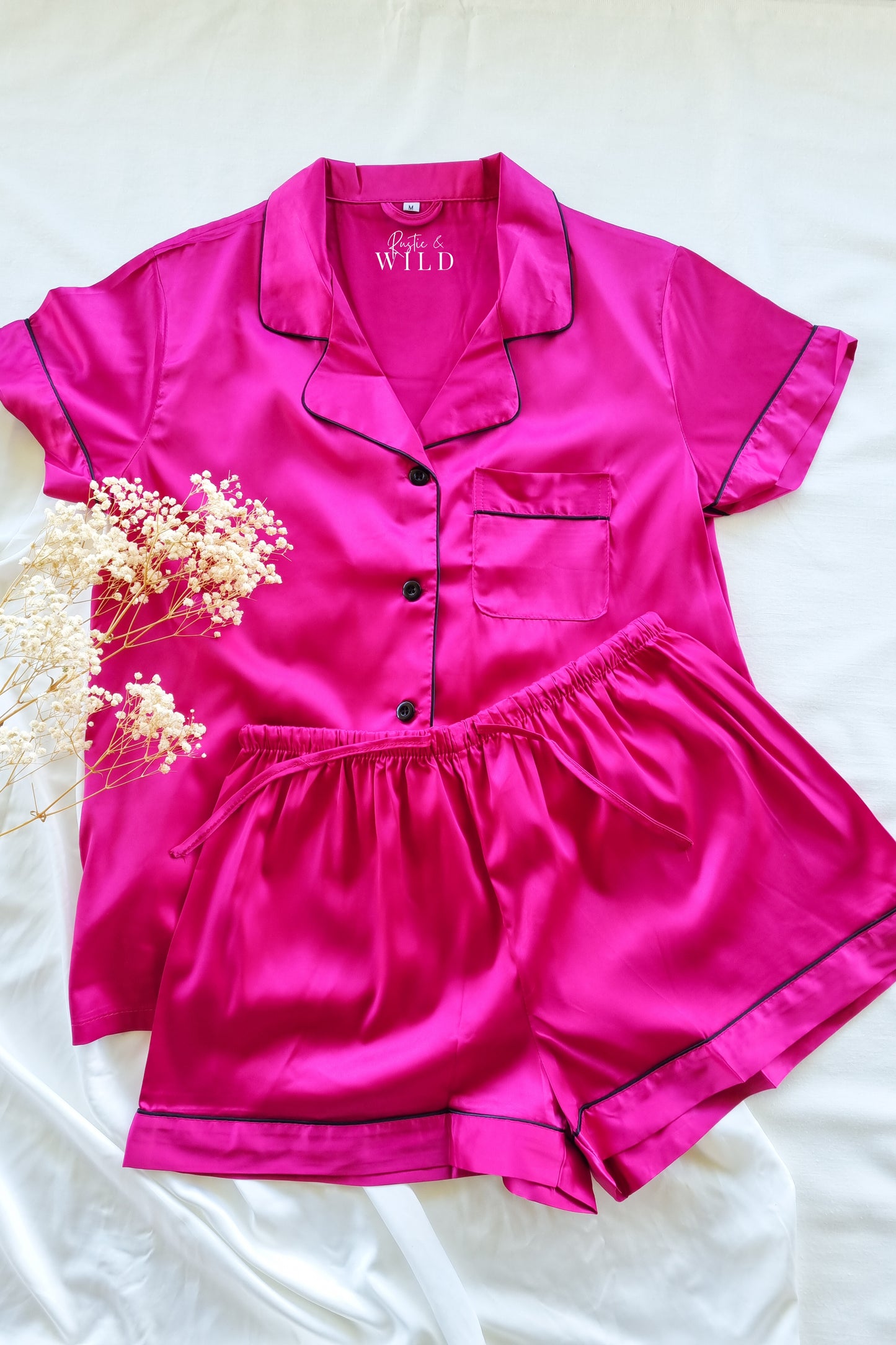 Luxe Pyjamas - Wild Rose