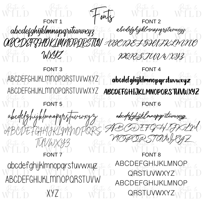 Boho Moon | Name Announcement - Custom