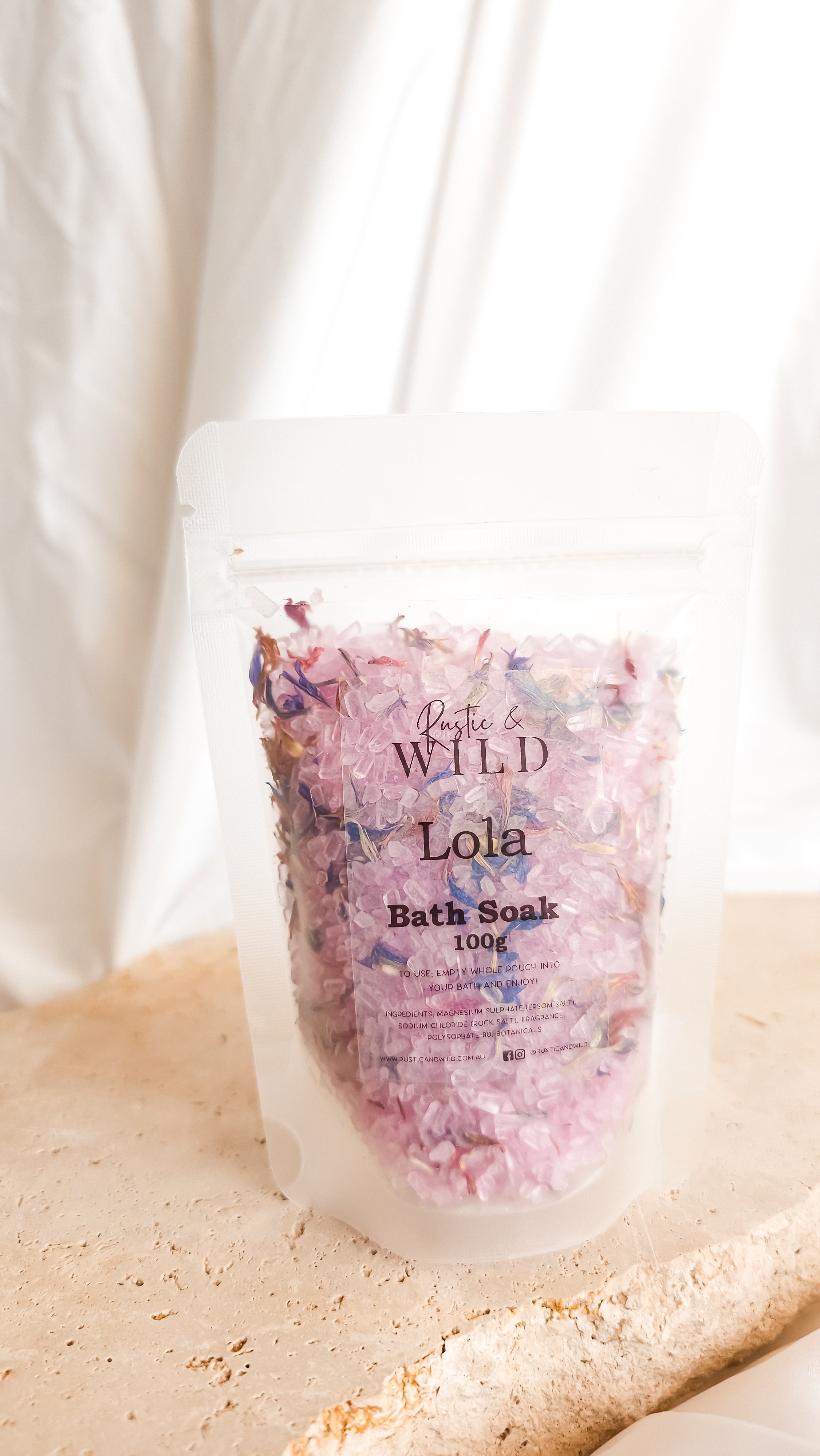 Bath Soak Salts - 100g