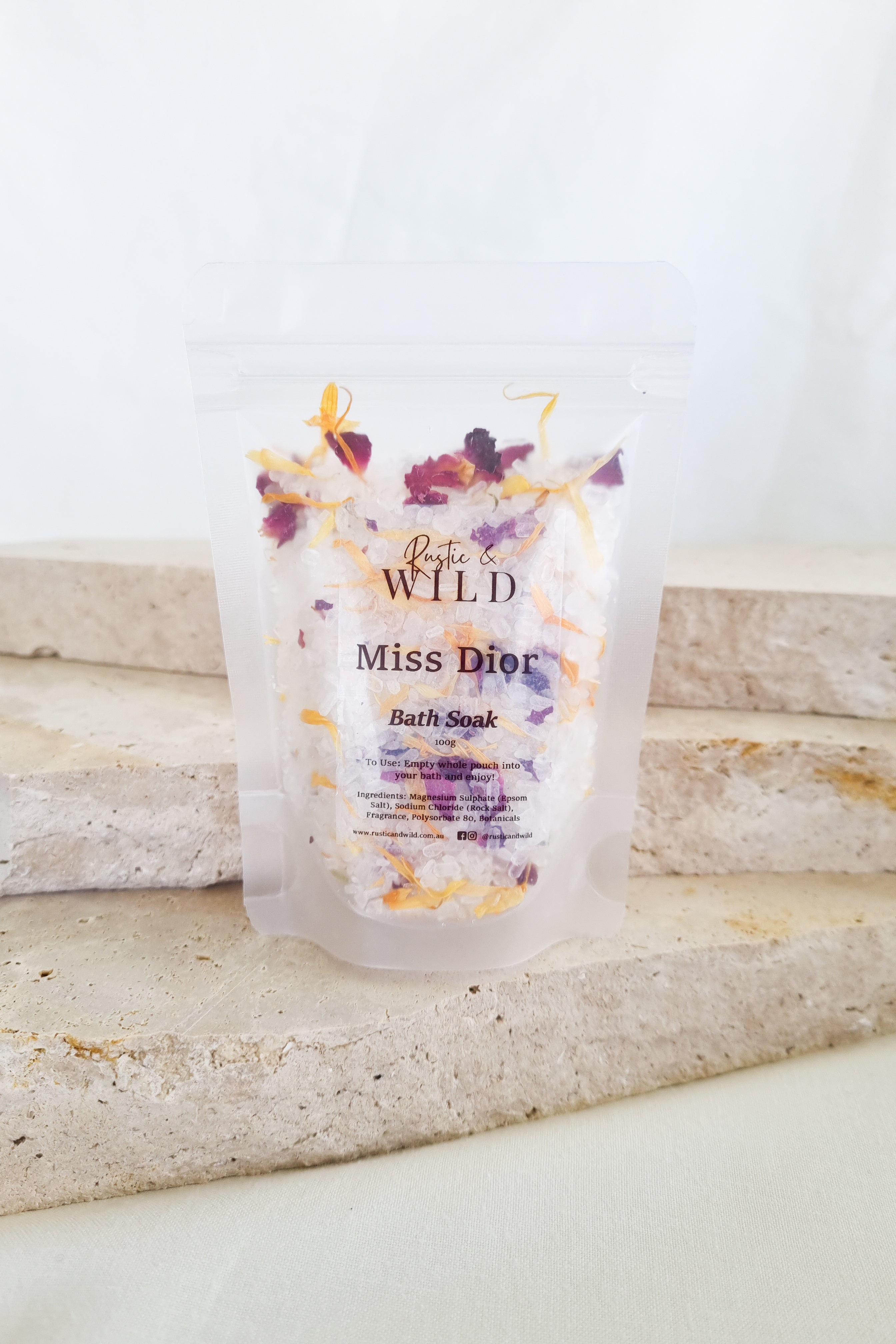 Bath Soak Salts - 100g