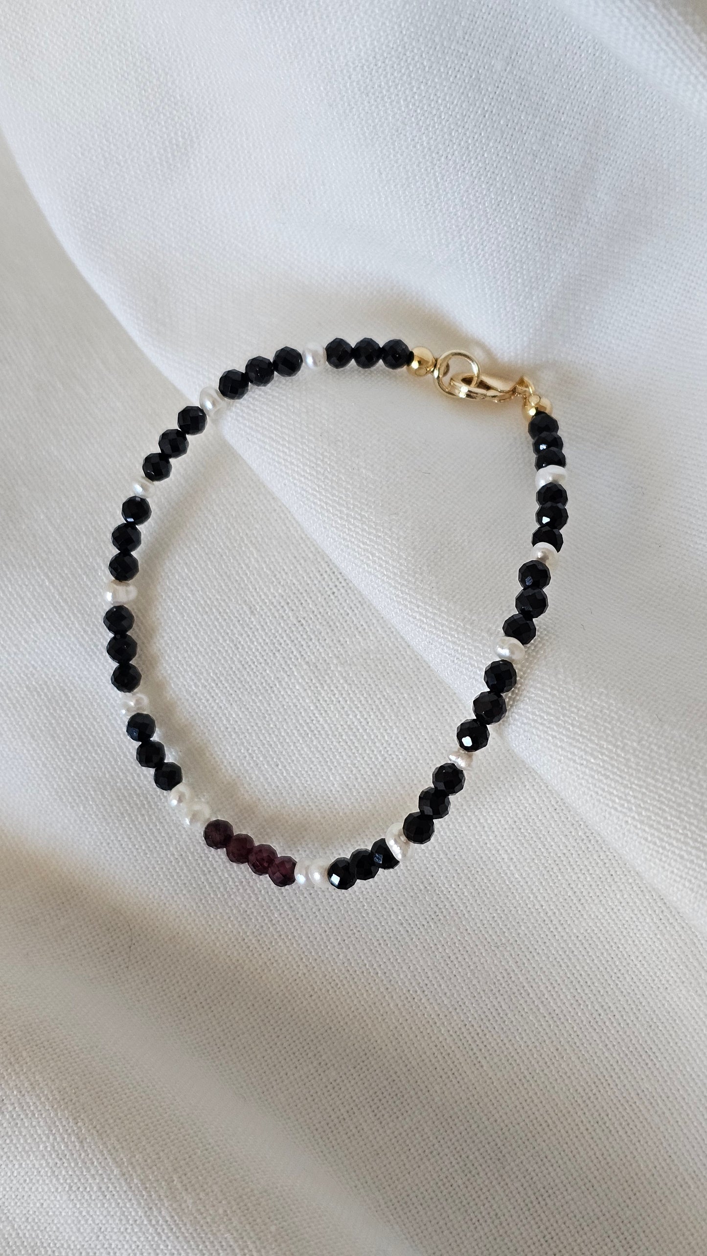 Black Spinel Bracelet