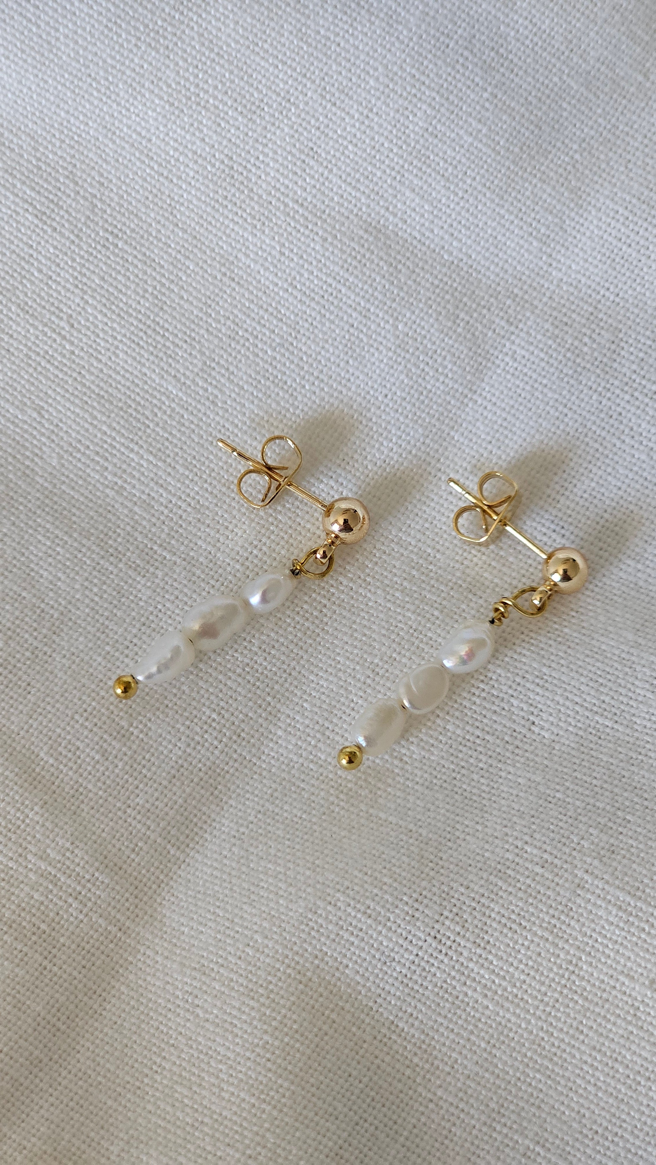 Petite Pearl Studs