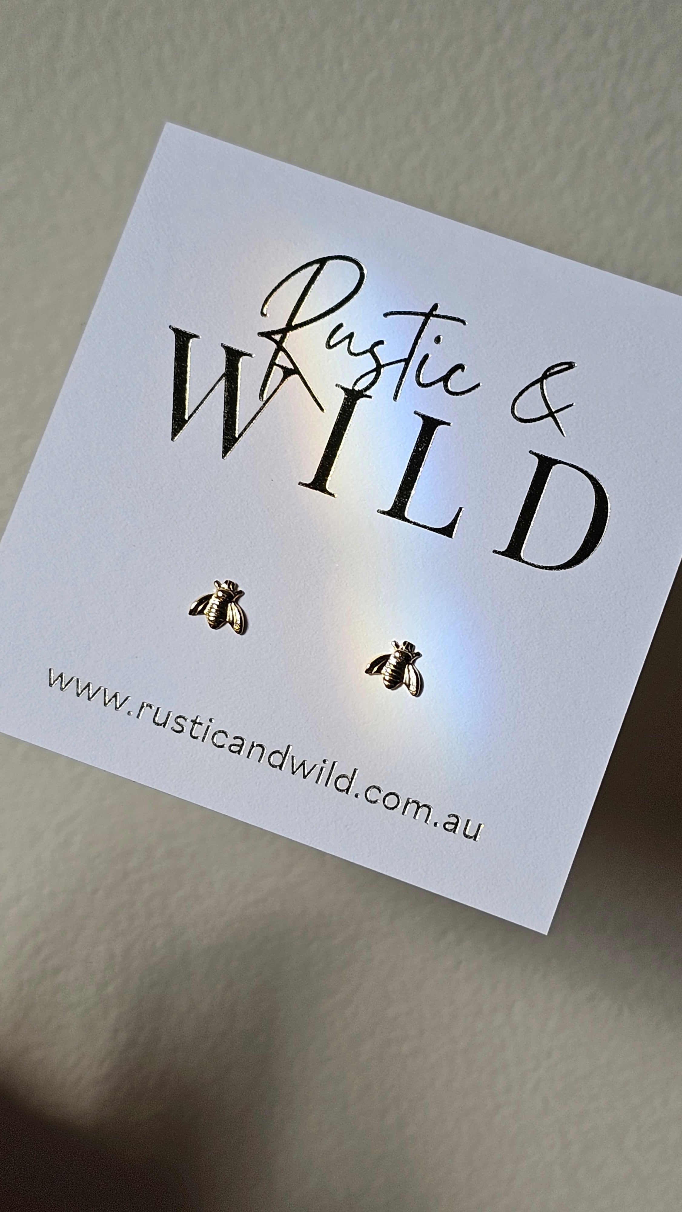 Bumble Bee Studs - 14k Gold Filled