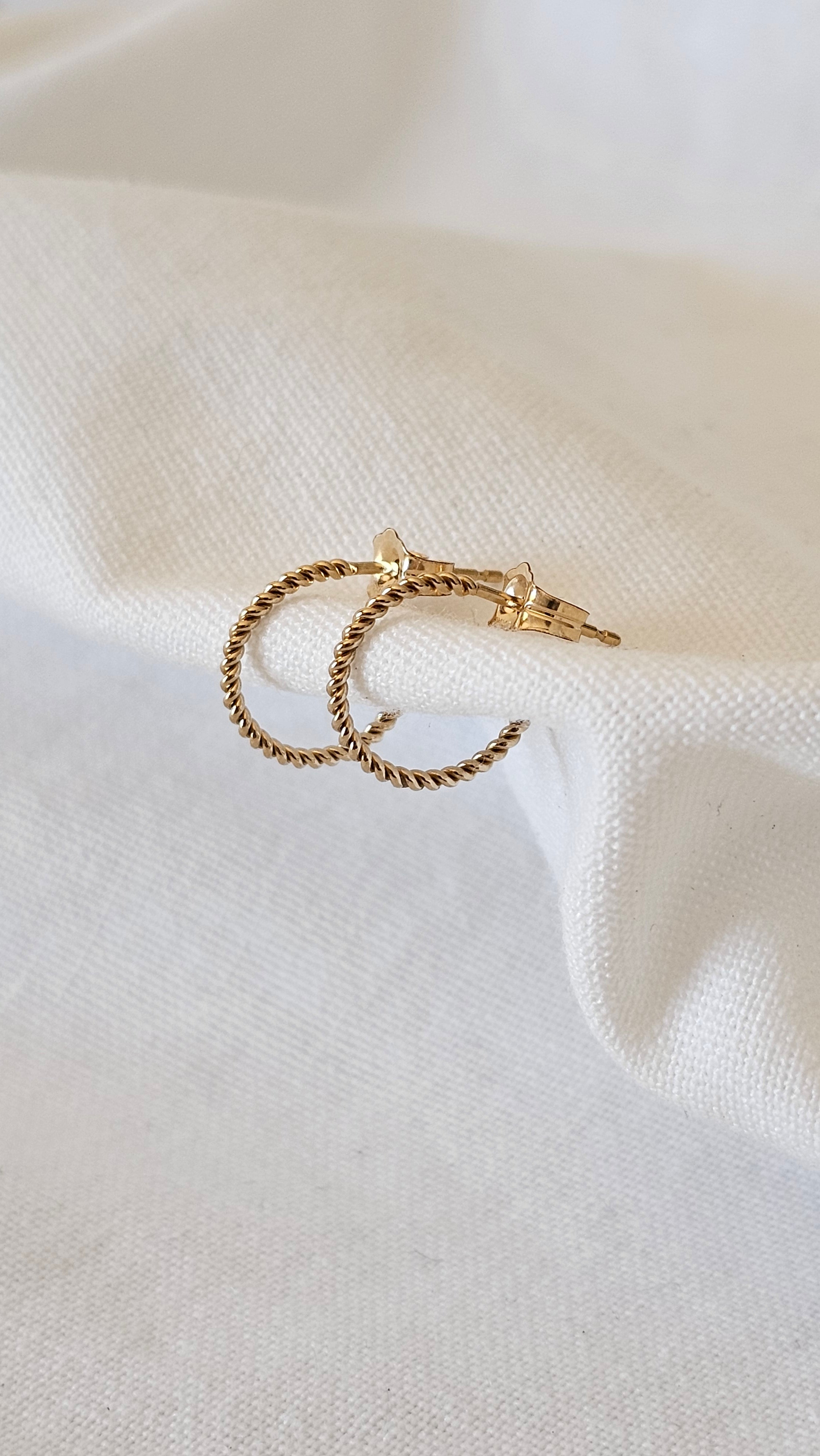 Drift Hoops - 14k Gold Filled