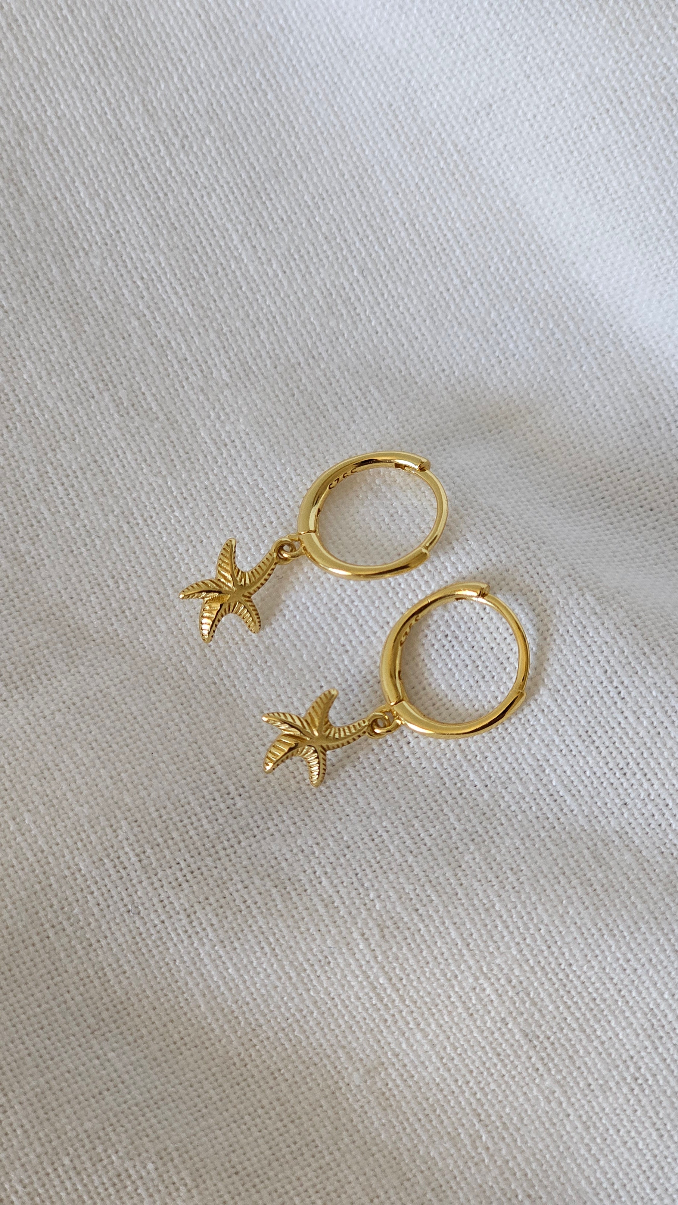 Seaside Starfish Hoops