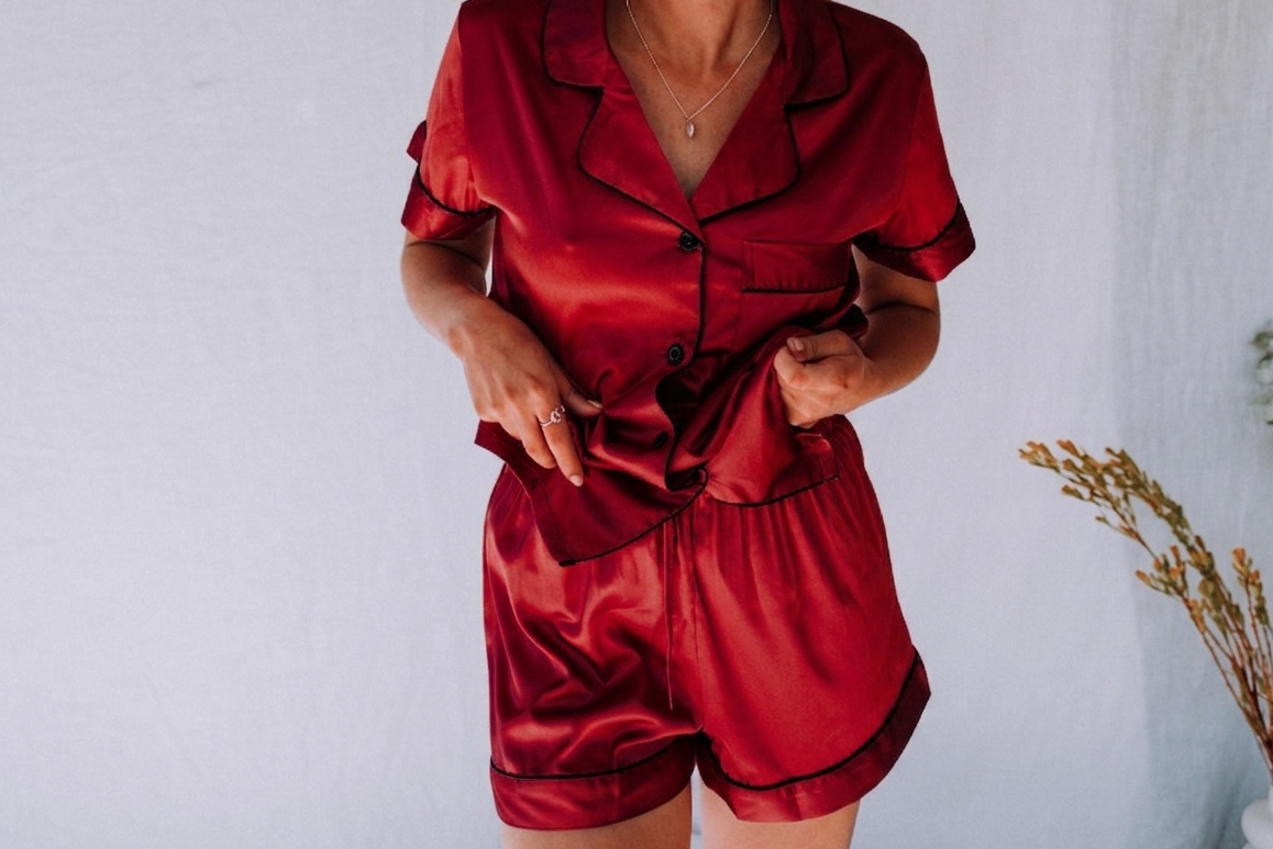 Luxe Pyjamas - Red