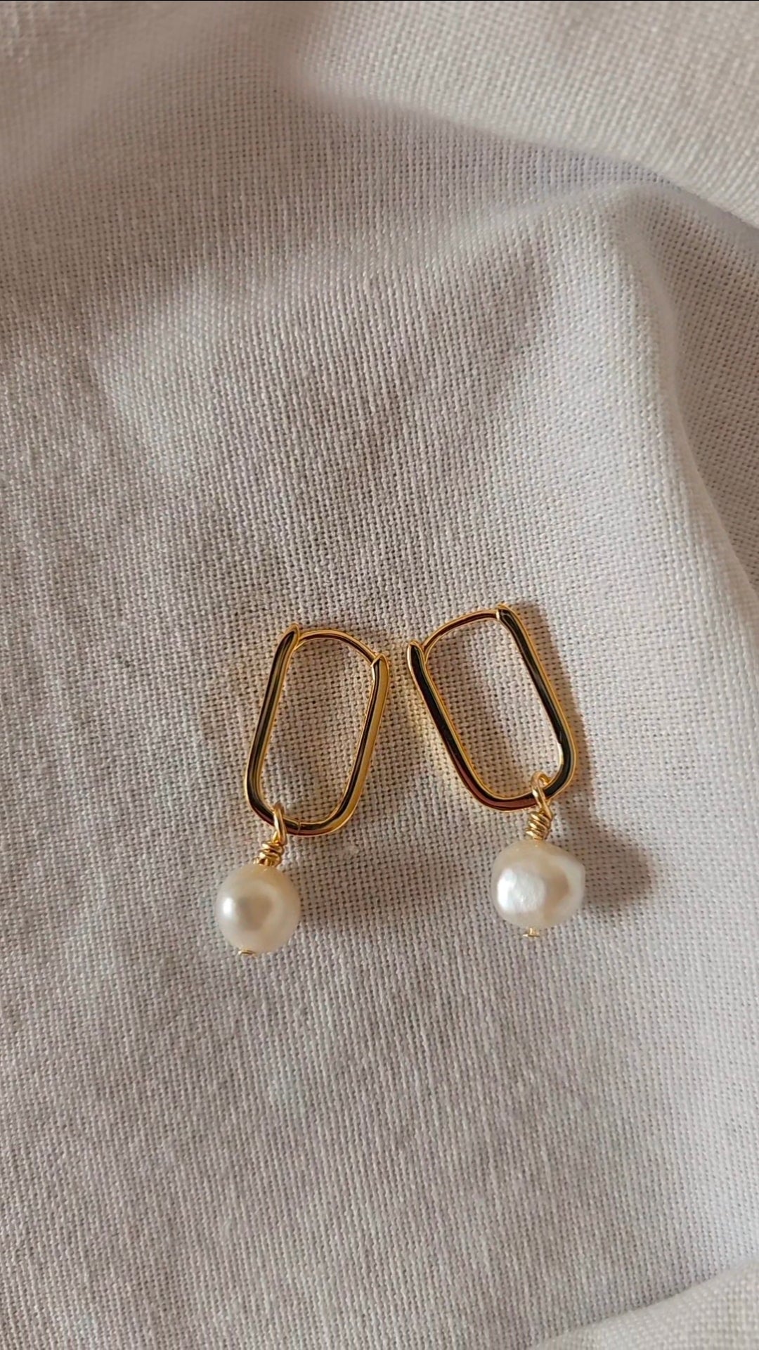Nola Pearl Hoops
