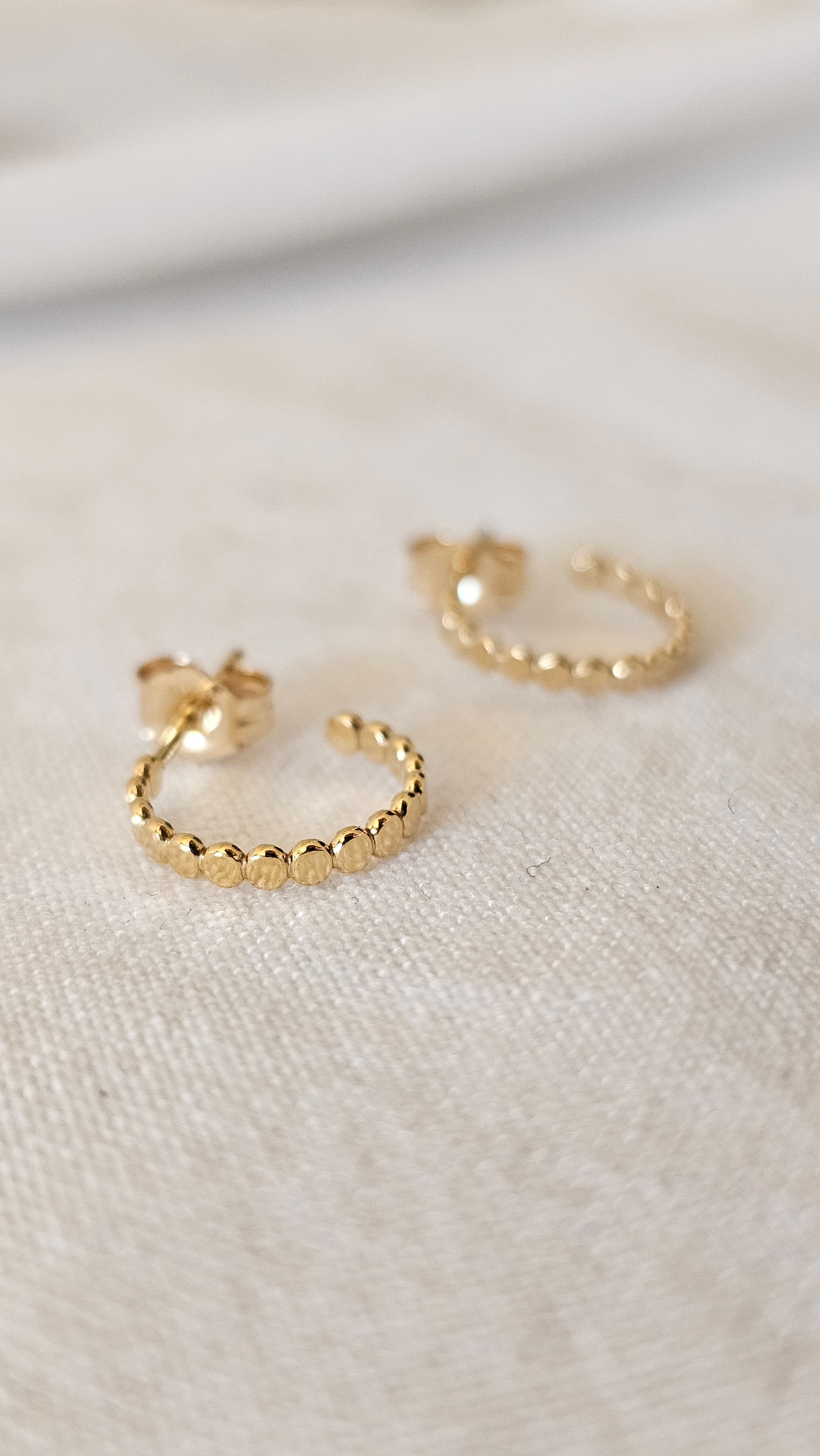 Tide Hoops - 14k Gold Filled
