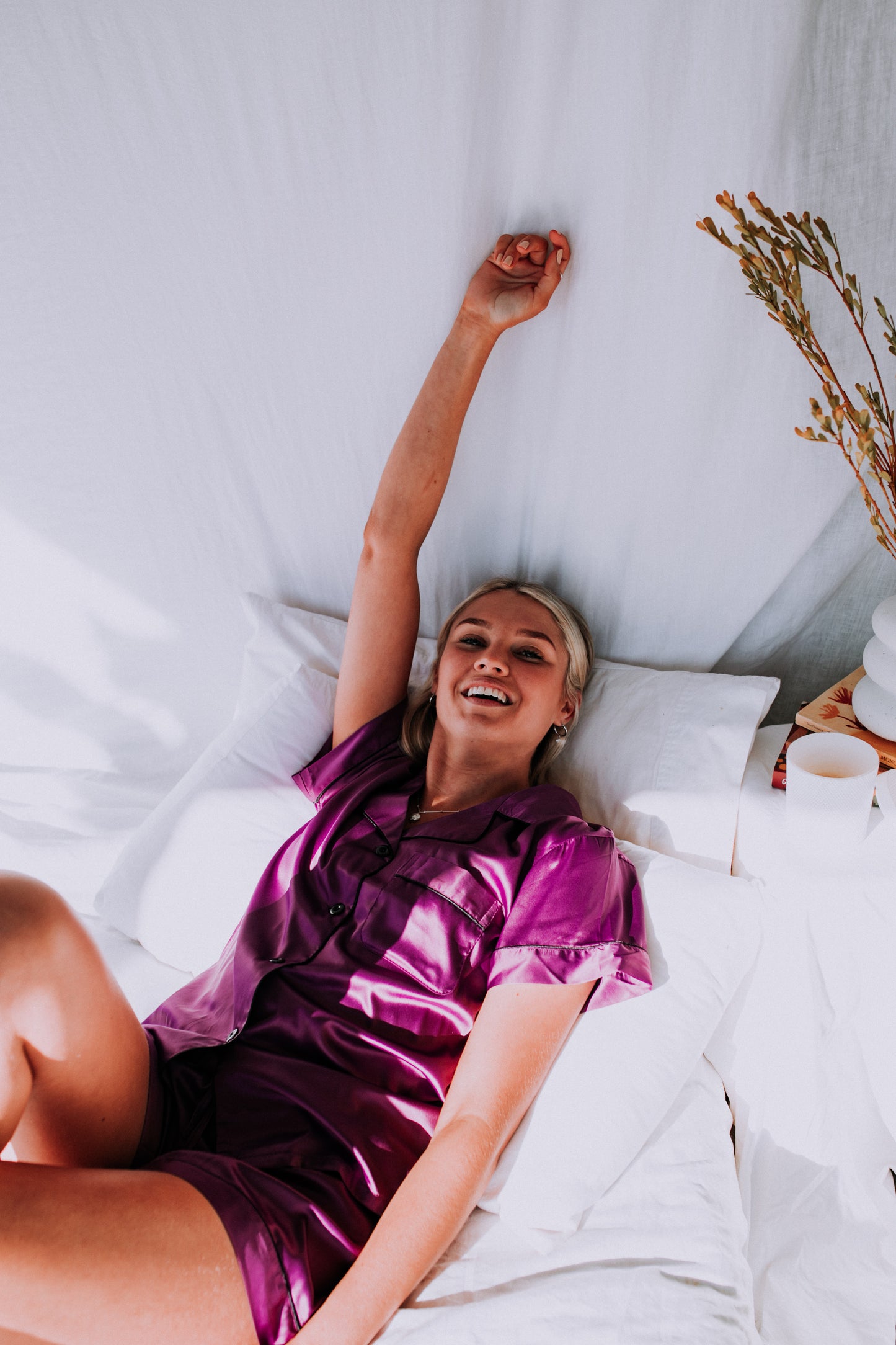 Luxe Pyjamas - Plum