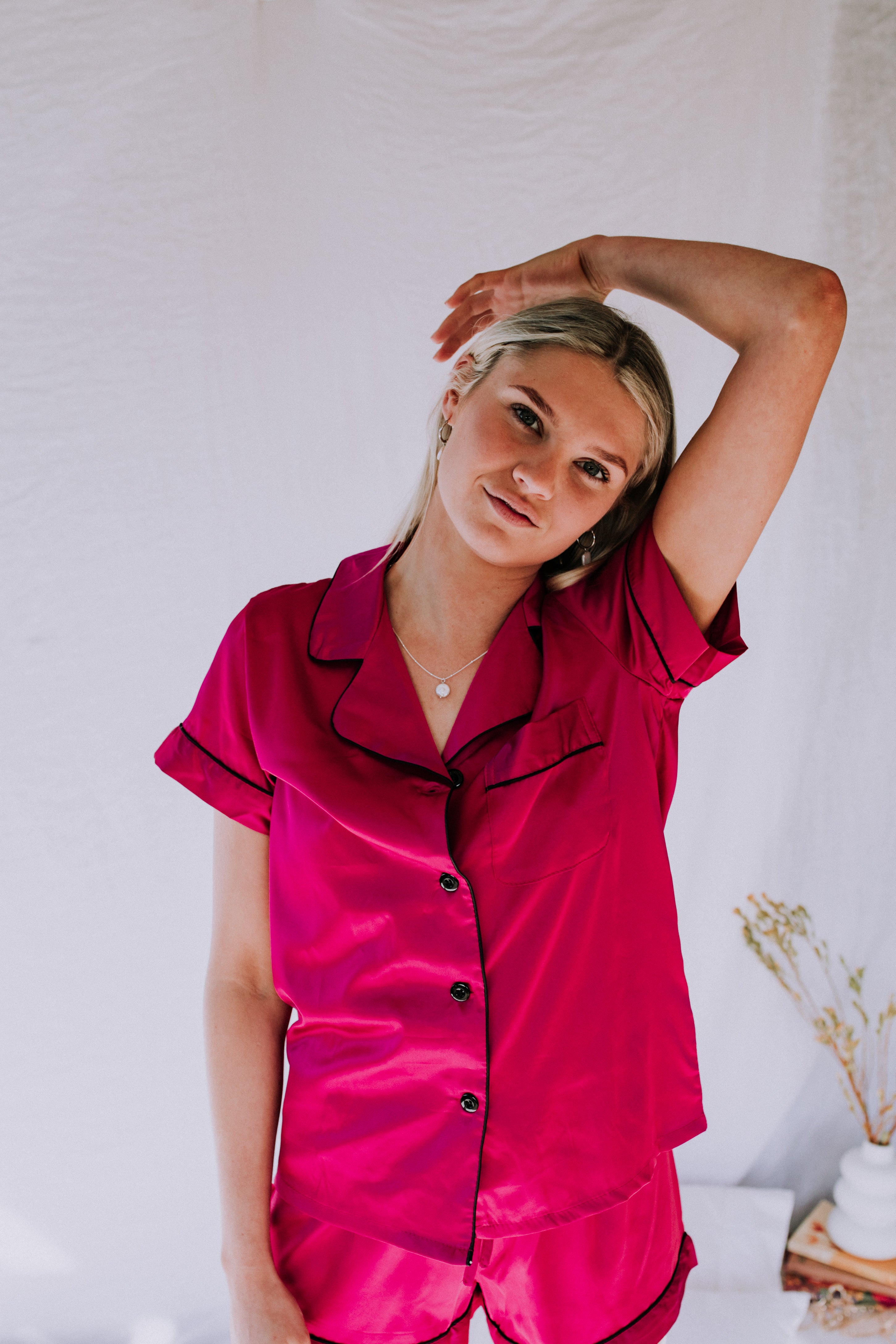 Luxe Pyjamas - Wild Rose