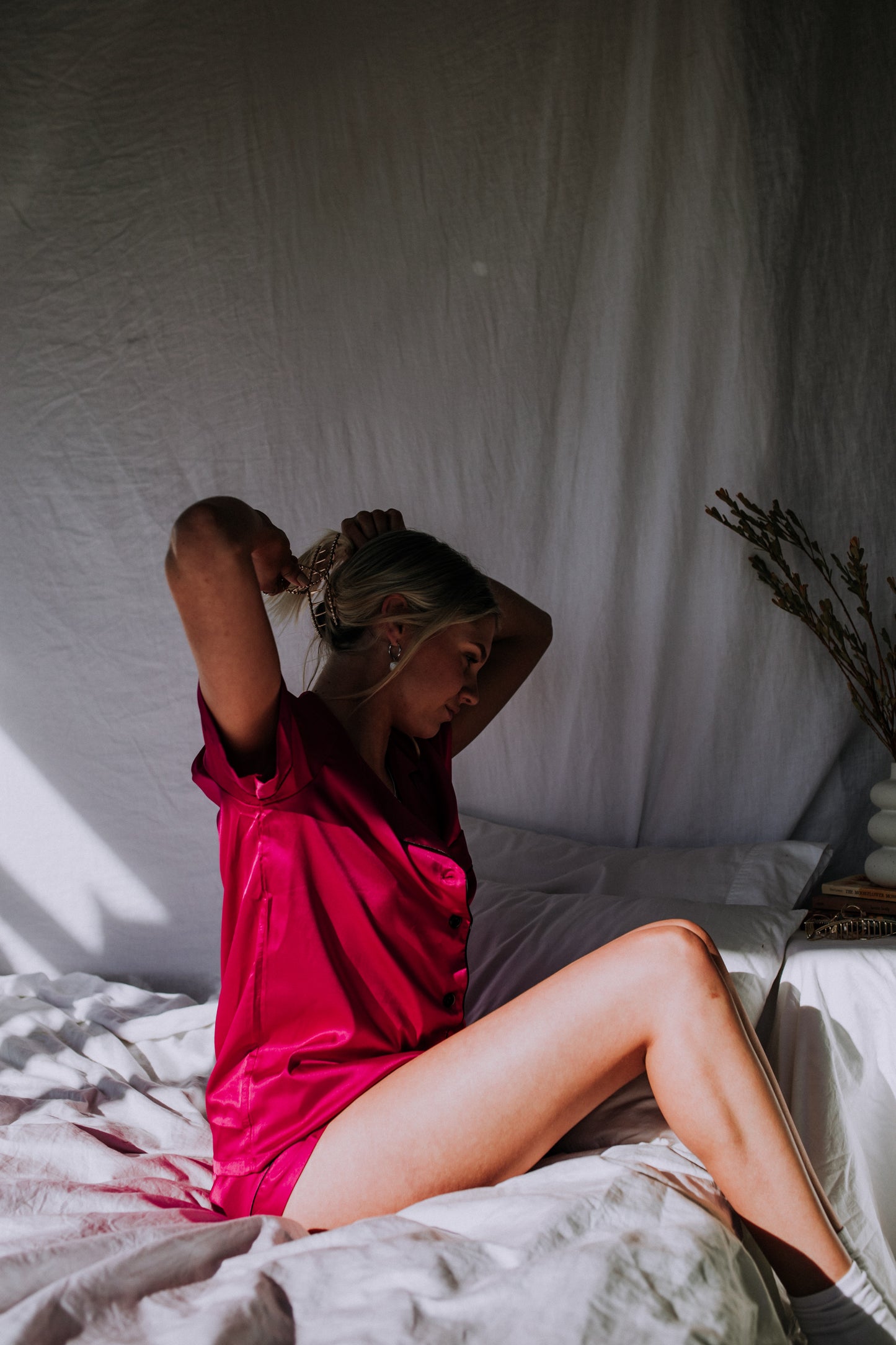 Luxe Pyjamas - Wild Rose