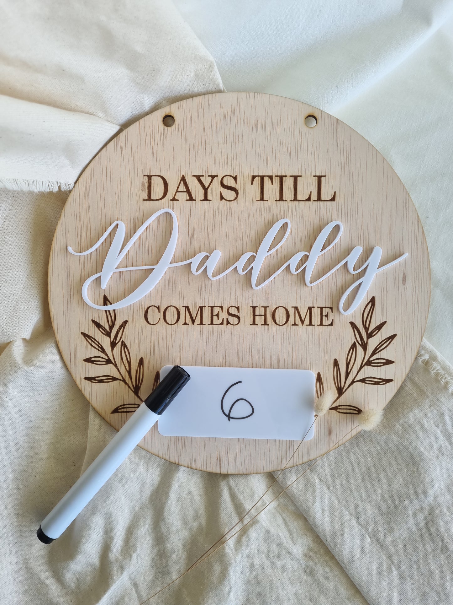 Daddy's Home Sign