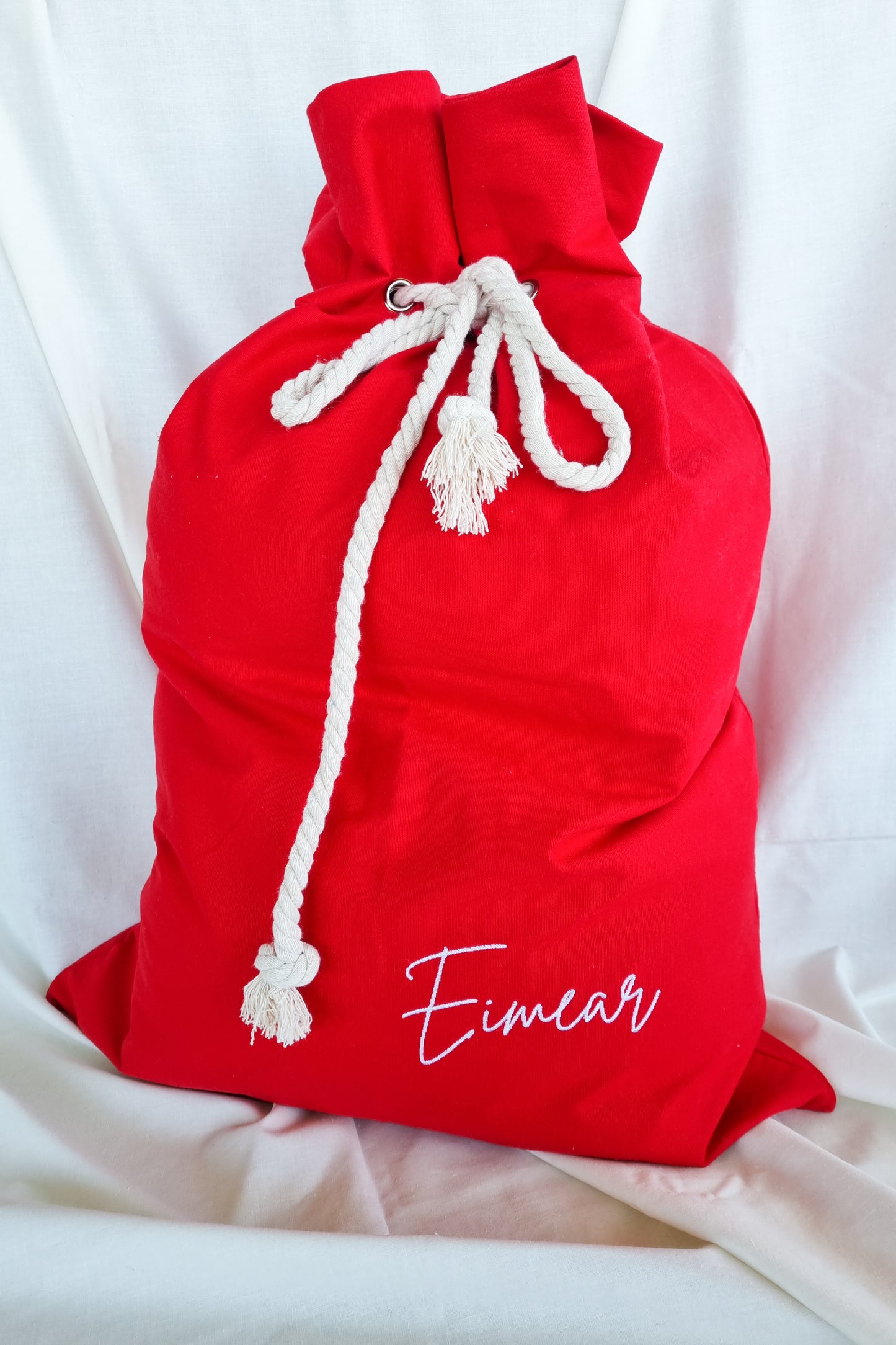 Santa Sacks | Embroidered